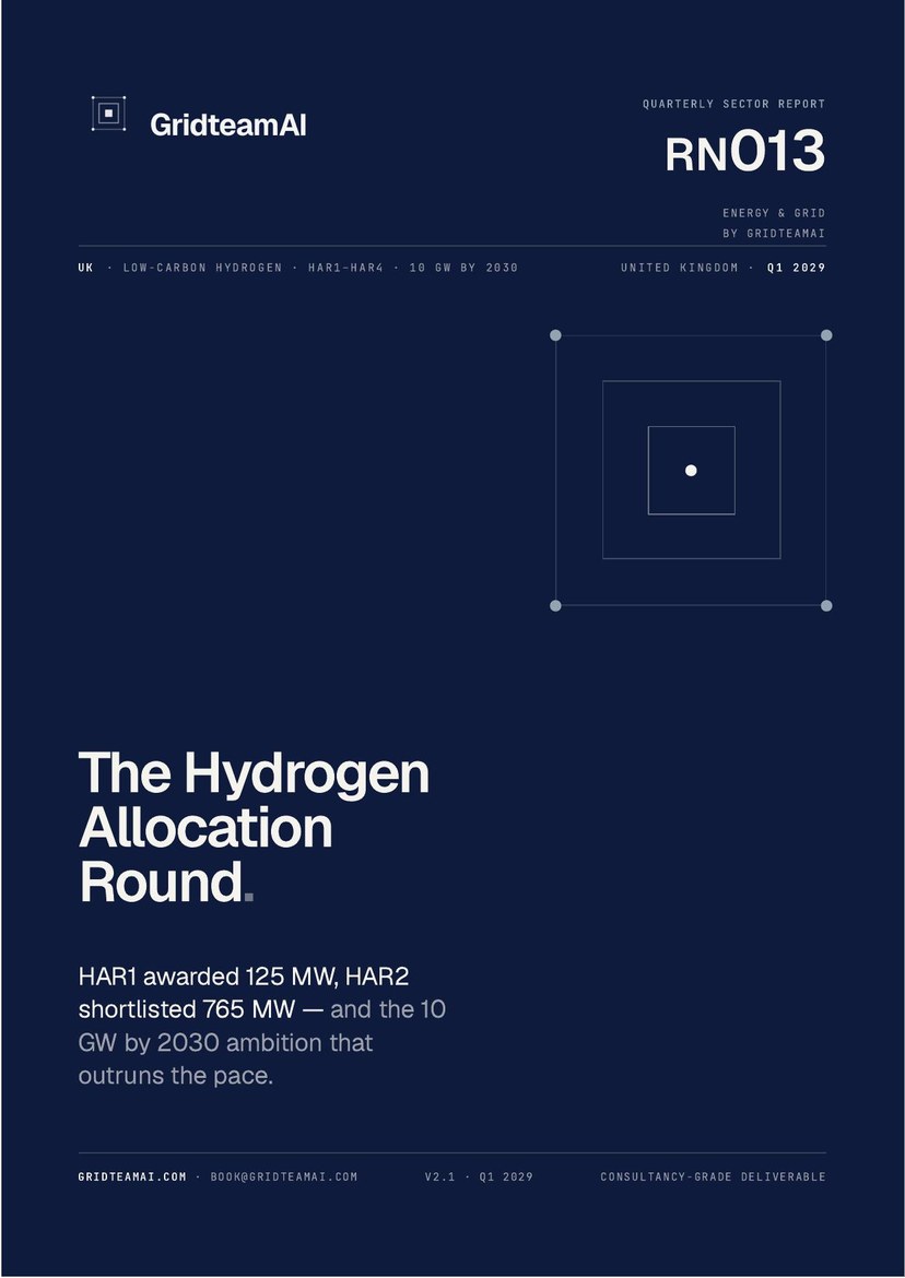 The Hydrogen Allocation Round — cover