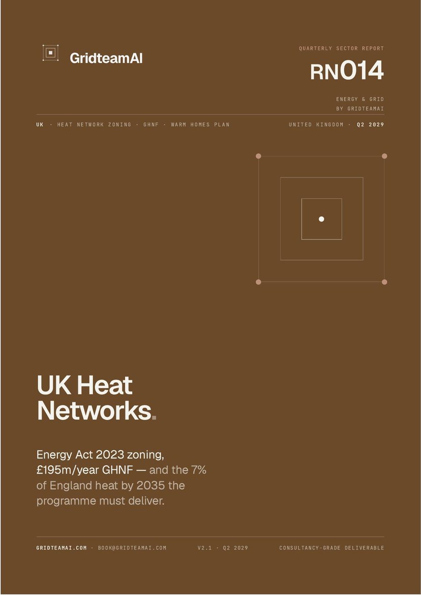 UK Heat Networks — cover