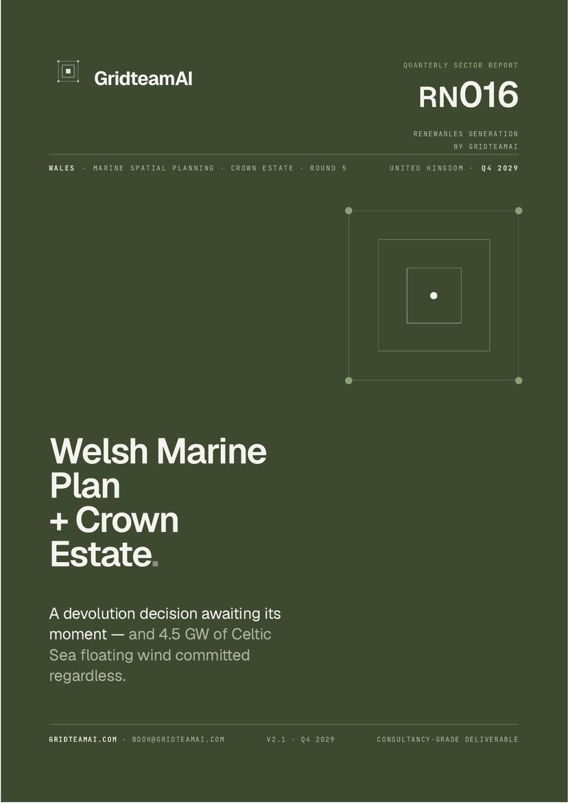 Welsh Marine + Crown Estate Wales — cover