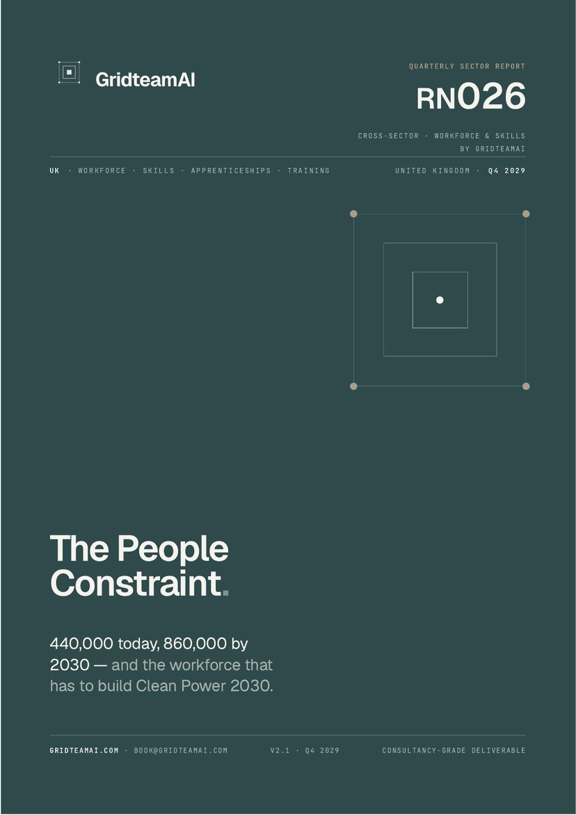 UK Infrastructure Skills Gap — cover