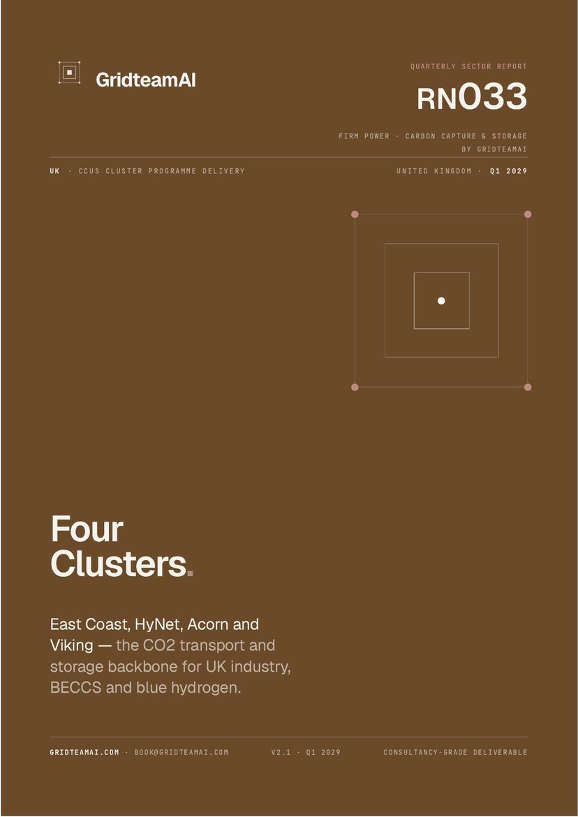 UK CCUS Track 1 + Track 2 — cover