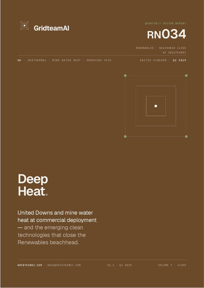 UK Geothermal + Emerging Clean Tech — cover