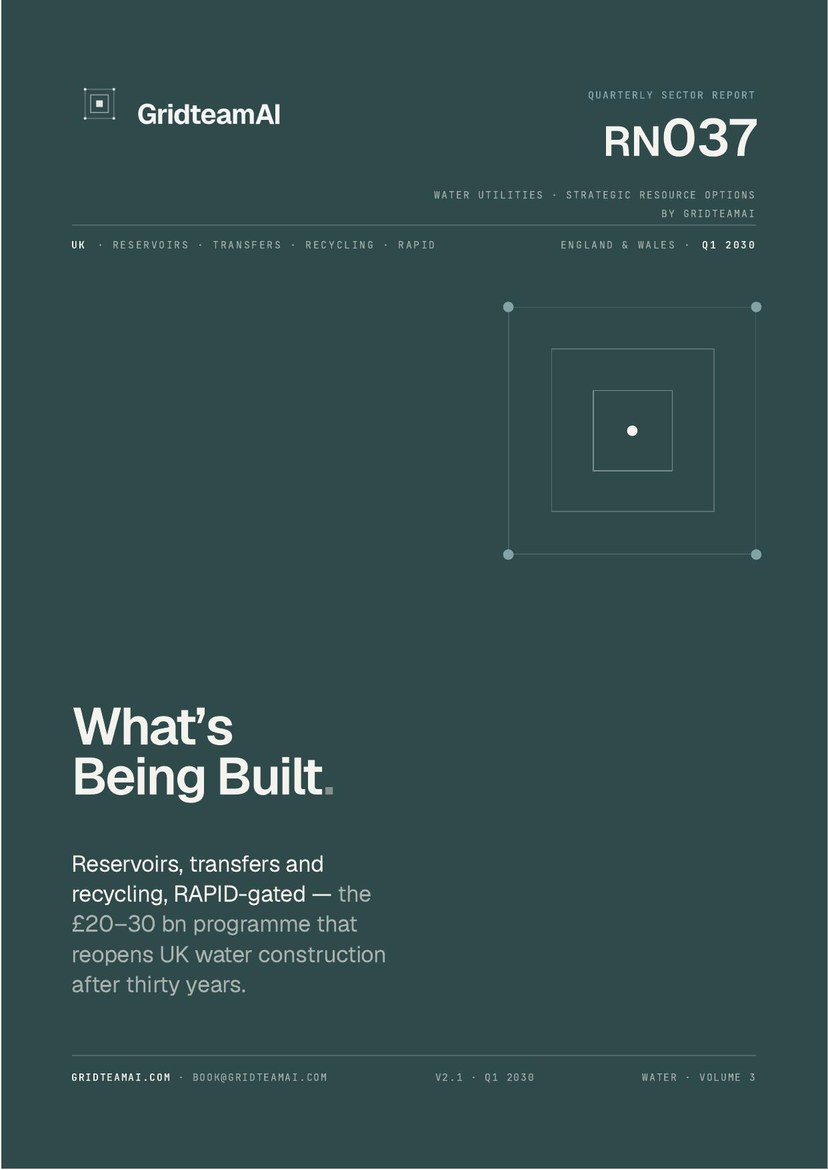 UK Strategic Resource Options — cover
