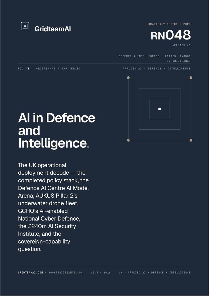 AI in Defence and Intelligence — cover