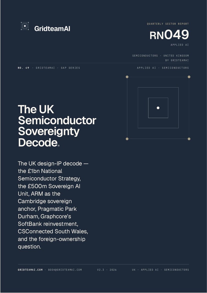 The UK Semiconductor Sovereignty Decode — cover
