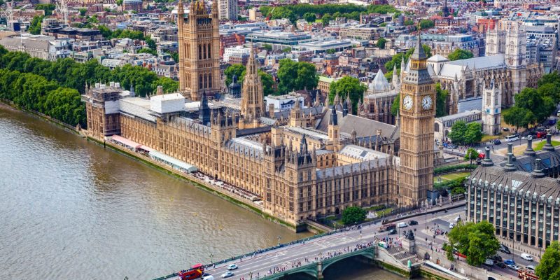 The Palace of Westminster — where the Water (Special Measures) Act 2025 was passed, creating an executive personal-liability framework for the UK water sector.